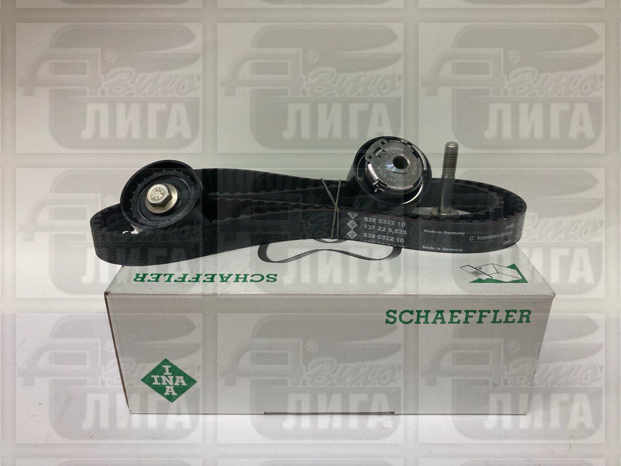 Ремень ГРМ ВАЗ 21126 Приора комплект. Набор ремень ГРМ + ролики ВАЗ 2170 (21126) Приора "INA / LUK" ЕС.