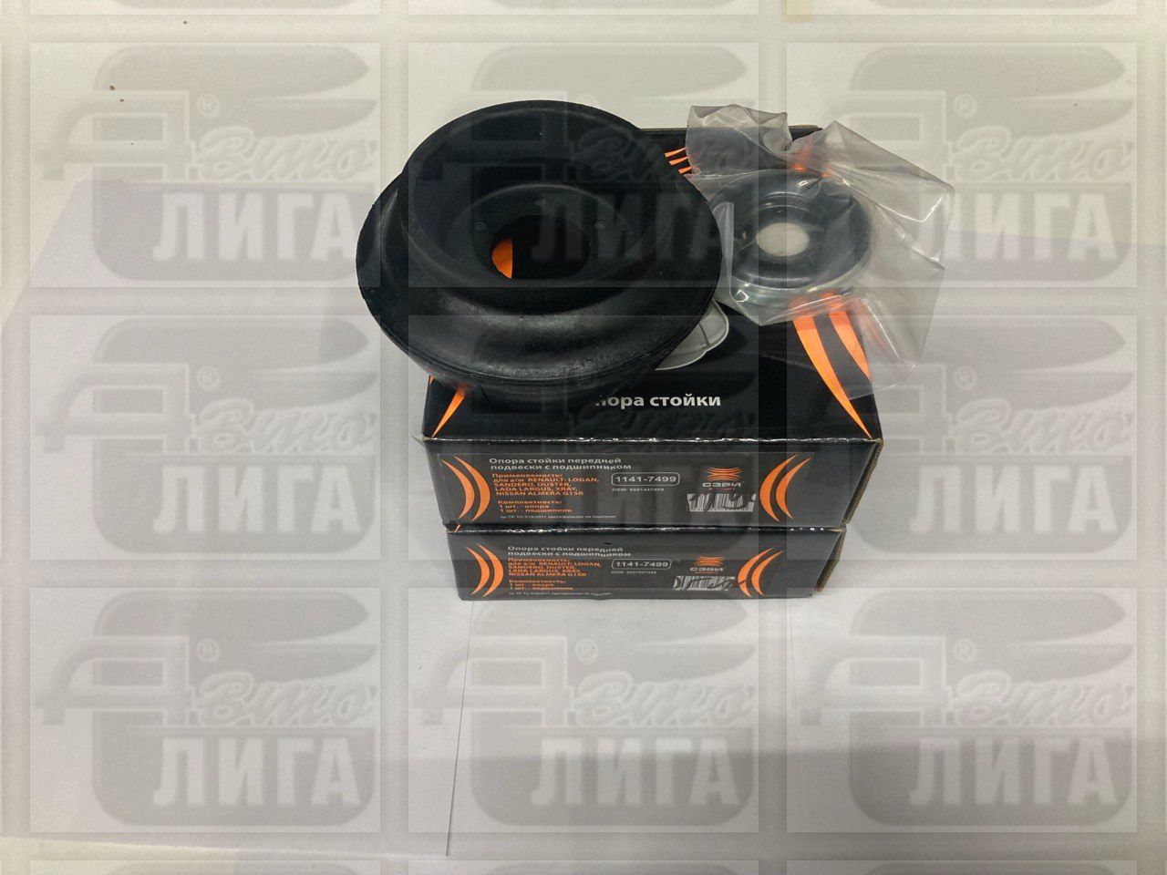 Опора стойки с подшипником СЭВИ Лада Ларгус