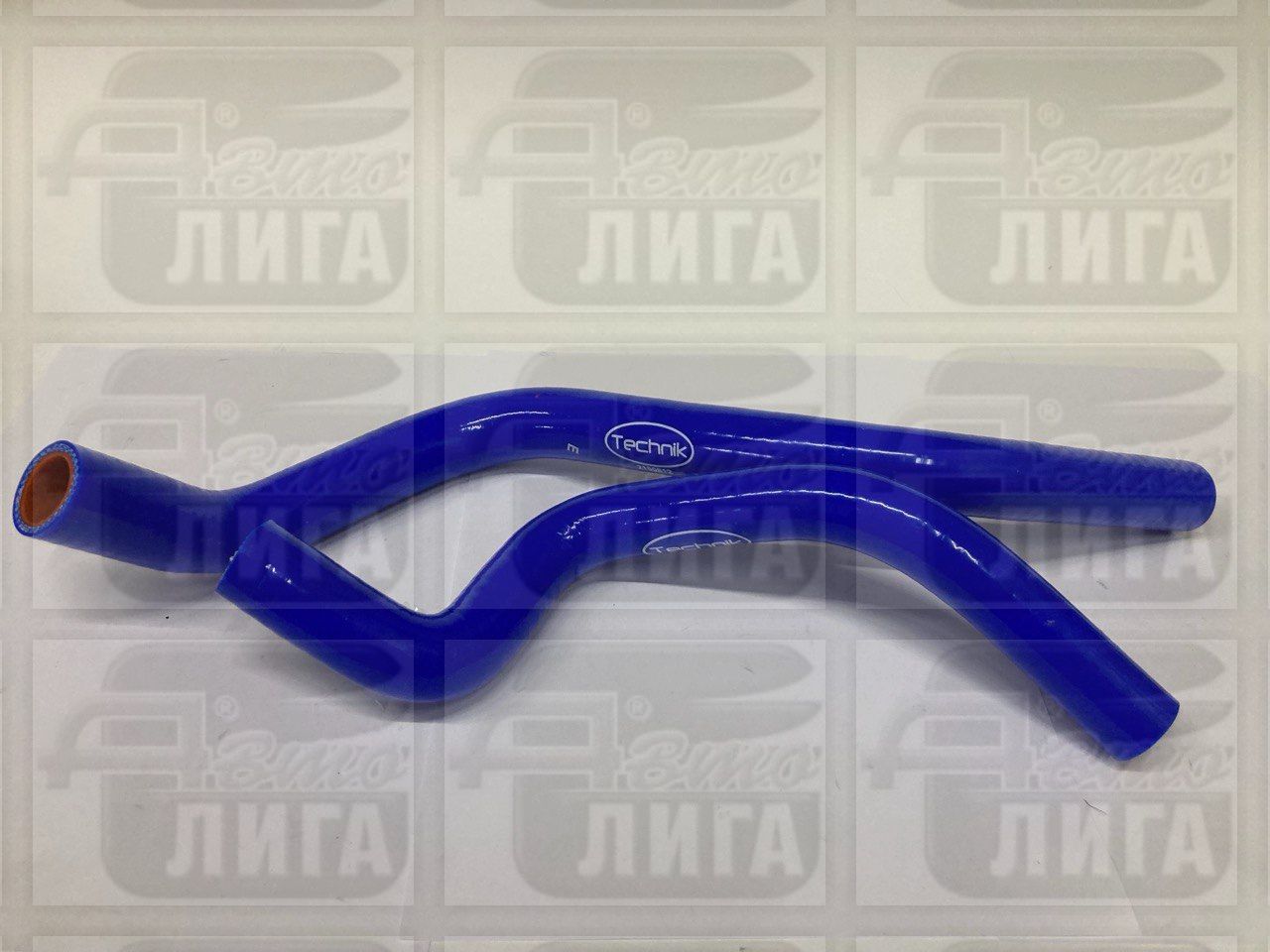 Патрубки отопителя ВАЗ 2190 Гранта силиконовые "Технопартнер"