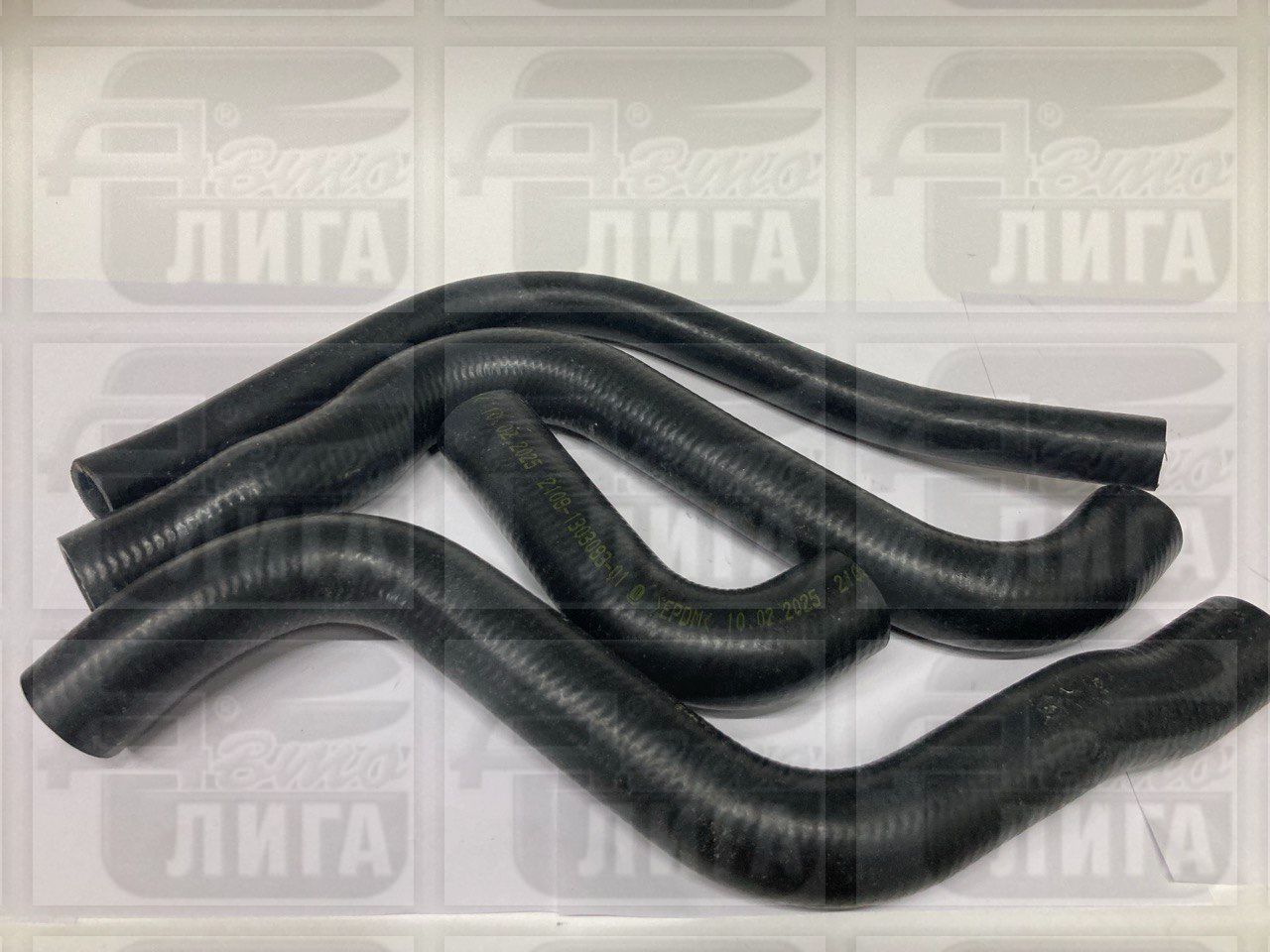 Патрубки радиатора ВАЗ 2170 "БРТ". Комплект патрубков.