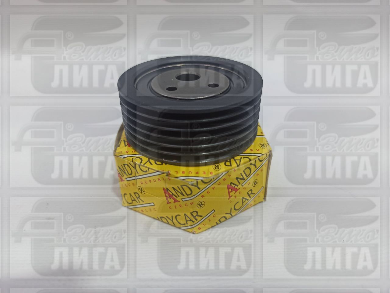 Подшипник (ролик) натяжной приводного ремня (ремня генератора/ГУР/кондиционер) ВАЗ 2110-2170 "ANDYCAR" Чехия.