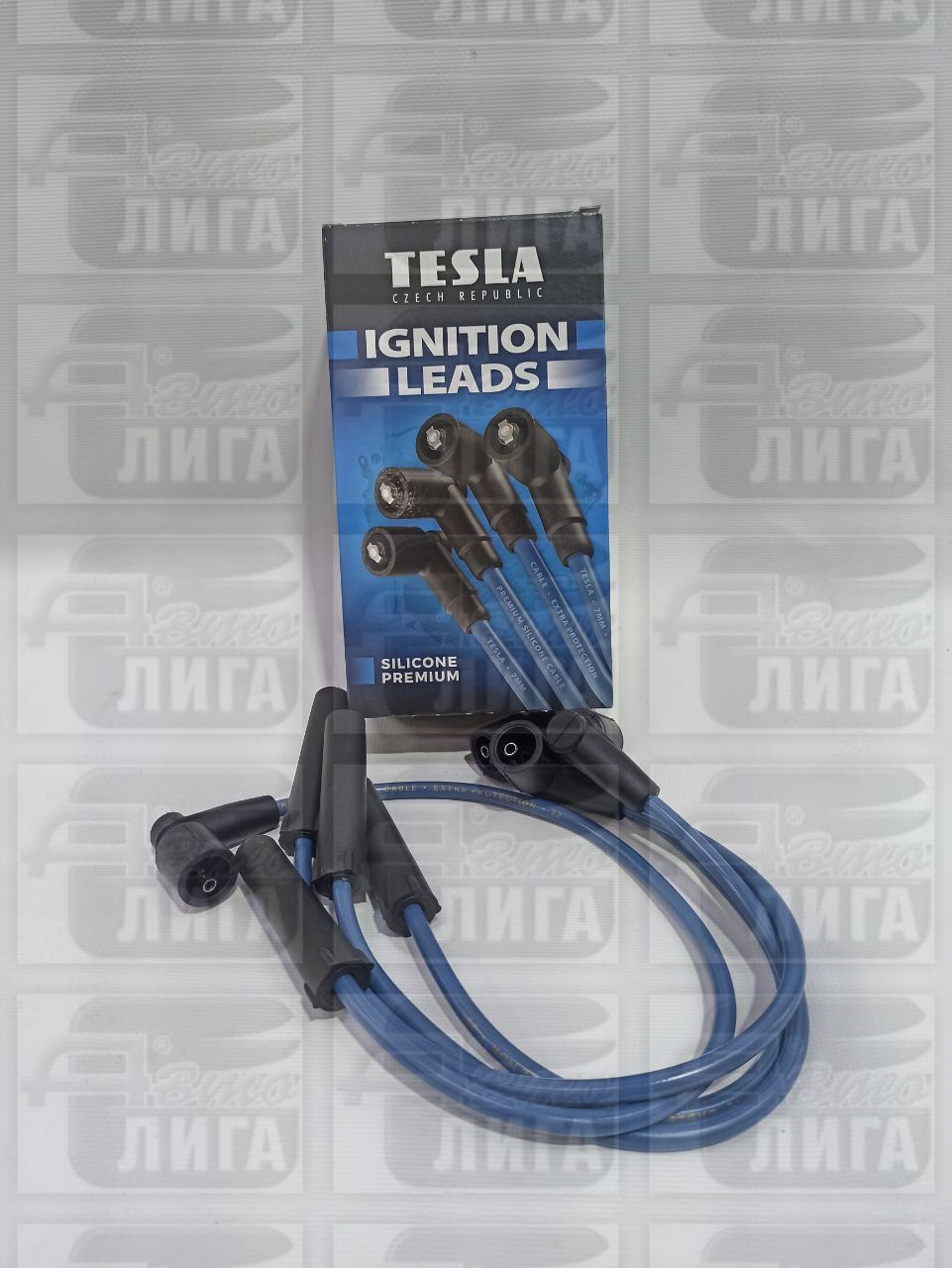 Провода высоковольтные ВАЗ 2123 силикон "TESLA" ЕС.