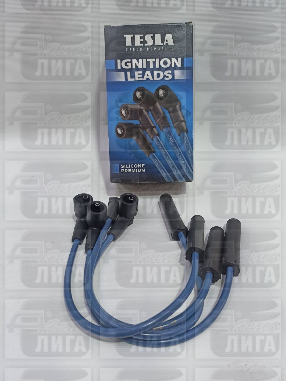 Провода высоковольтные ВАЗ 2111 силикон "TESLA" Чехия
