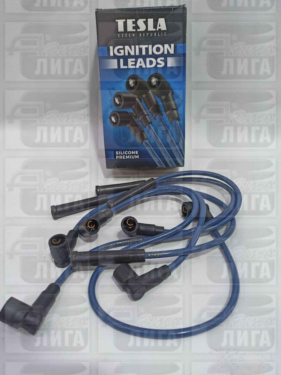 Провода высоковольтные ВАЗ 2101-07 силикон "TESLA" Чехия