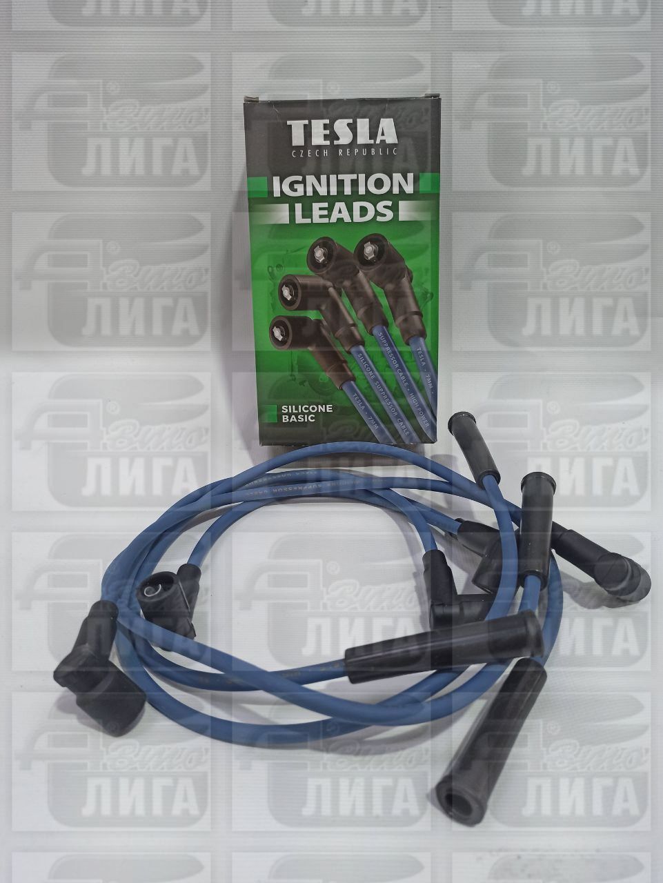 Провода высоковольтные ВАЗ 2111 силикон "TESLA" Чехия