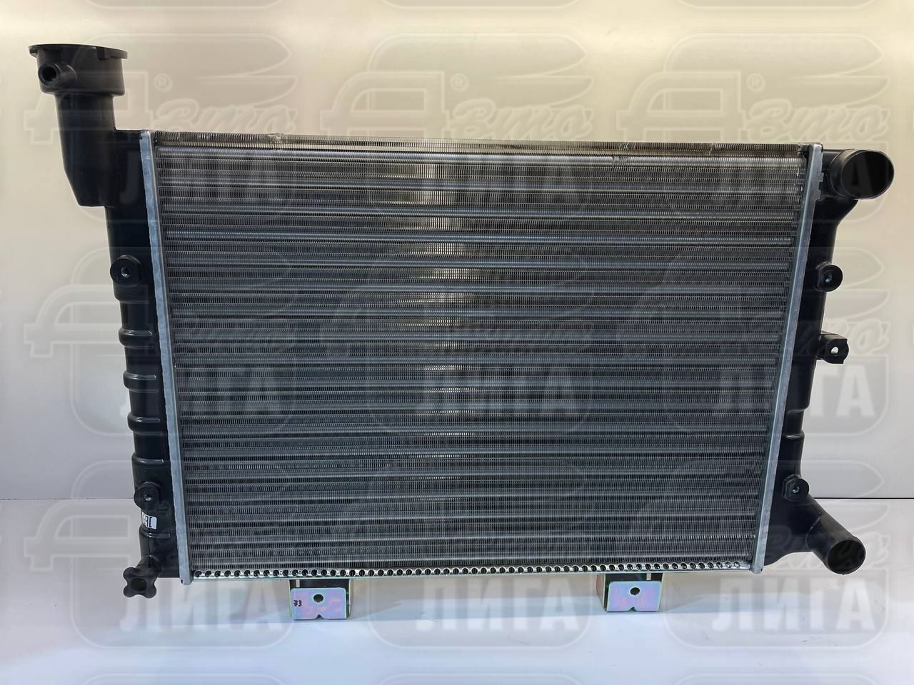 Радиатор охлаждения ВАЗ 21073 инжектор "ДААЗ" г.Димитровград. Радиатор охлаждения алюминиевый. Радиатор основной.