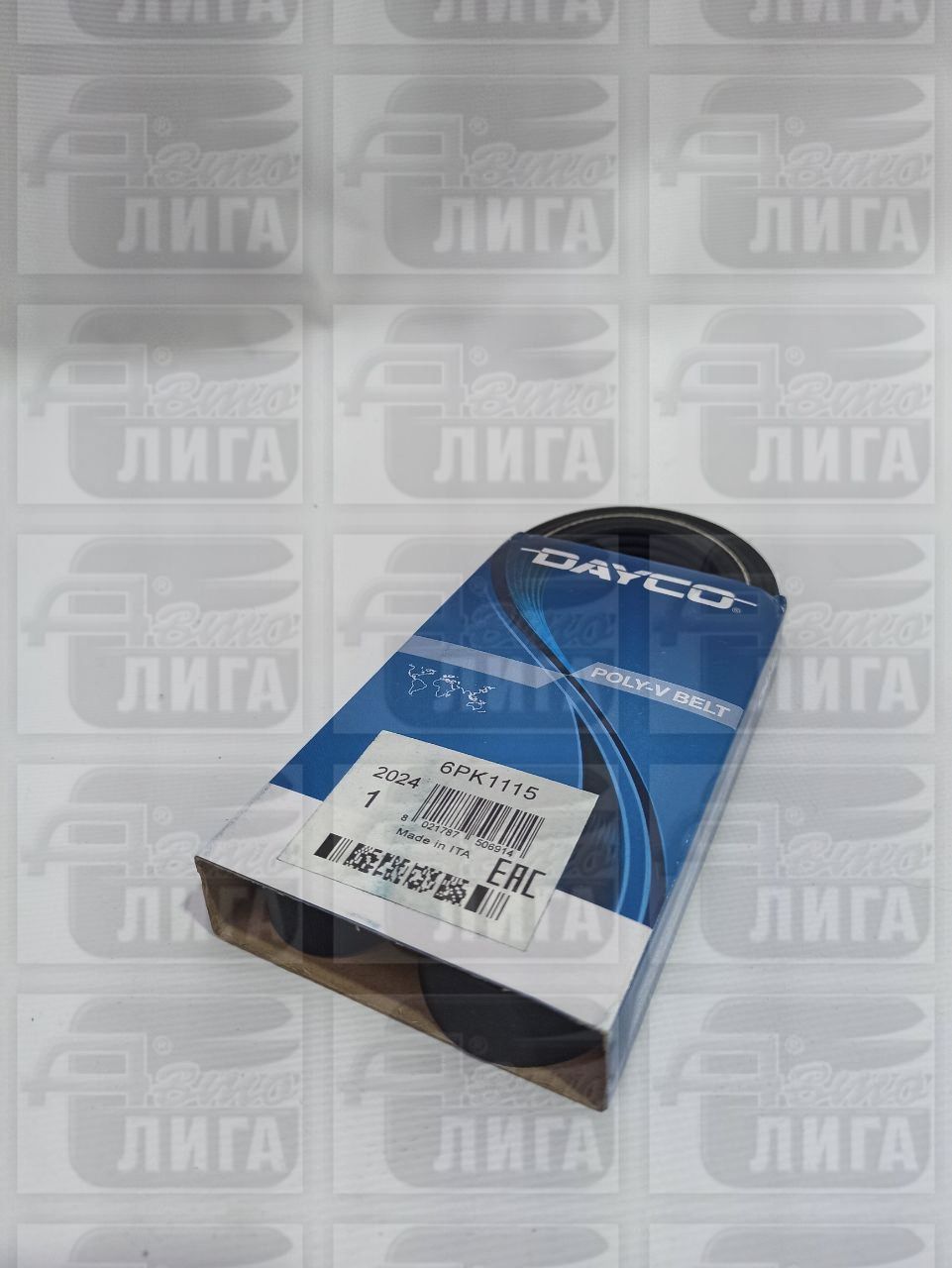 Ремень генератора 6PK1115 ВАЗ 2110 с ГУР "DAYCO"