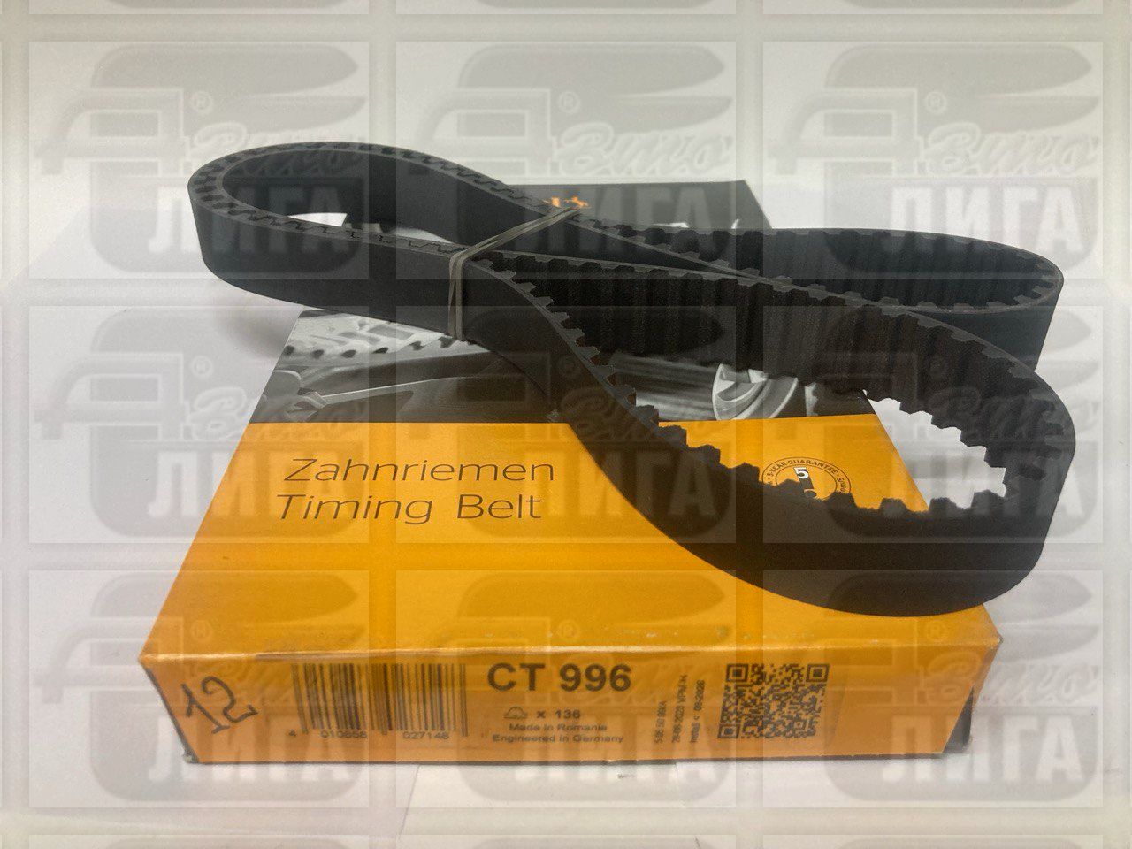 Ремень ГРМ ВАЗ 2112 "CONTITECH" ЕС.