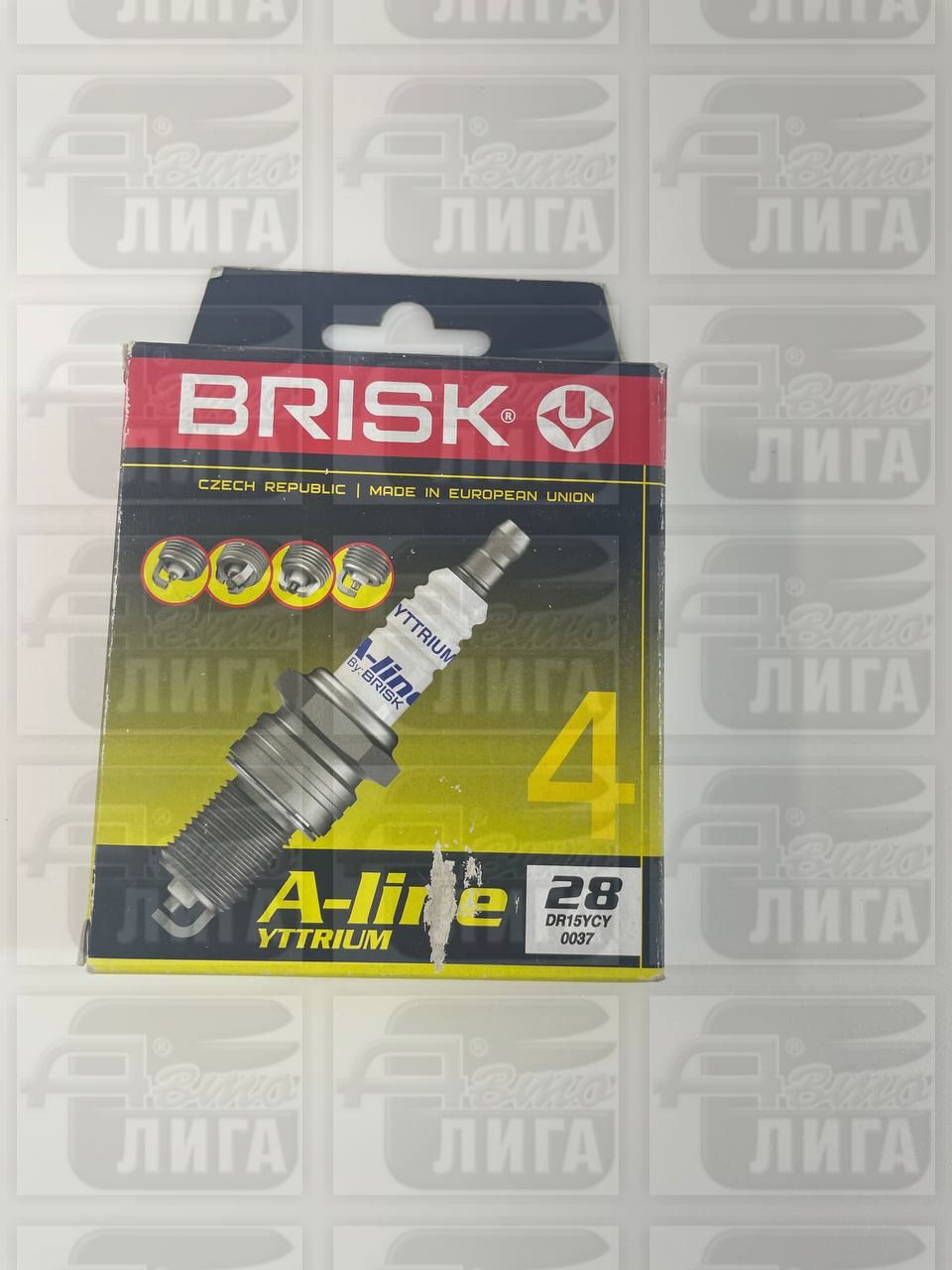 Свечи ВАЗ Лада Ларгус К7М "БРИСК" №28 Чехия
