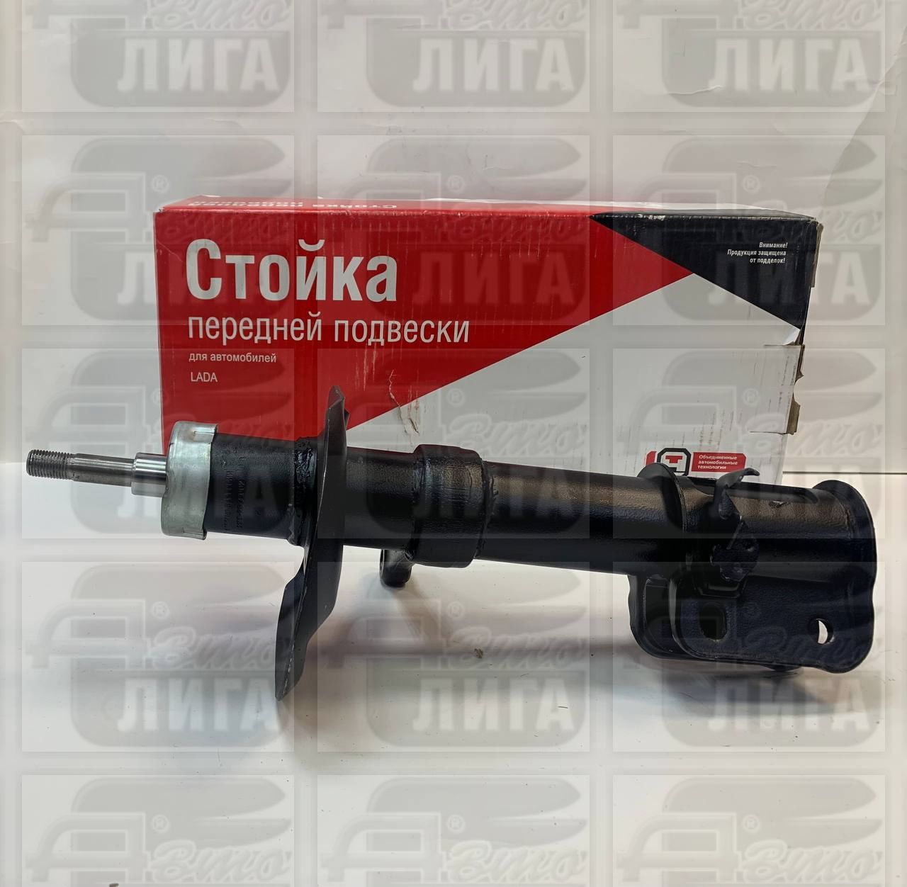 Стойка передняя ВАЗ 2190 Гранта /масло/ левая "СААЗ" Россия.