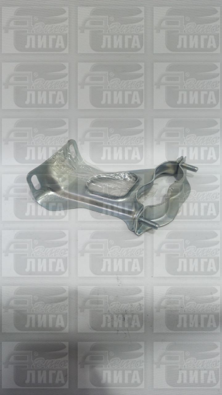 Крепление приемной трубы ВАЗ 2108 "АвтоВАЗ". Кронштейн приемной трубы. Хомут приемной трубы.