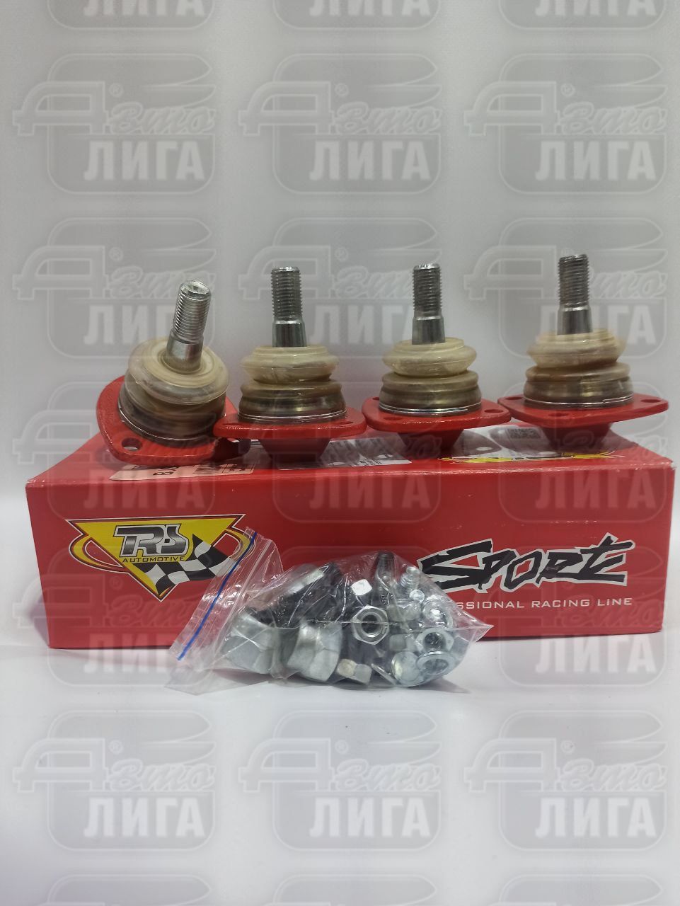 Шаровая опора ВАЗ 2121 (комплект 4 шт.) "Трек-Спорт TRS" г.Миасс. Комплект шаровых опор. Шаровые.