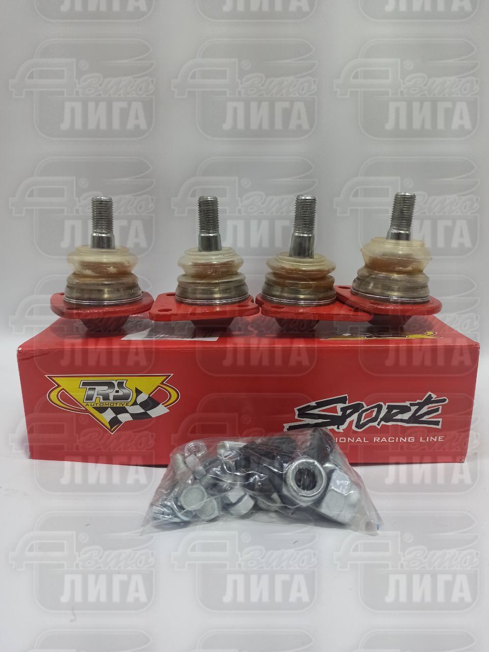 Шаровая опора ВАЗ 21214 (комплект 4 шт.) "Трек-Спорт TRS" г.Миасс. Комплект шаровых опор. Шаровые.
