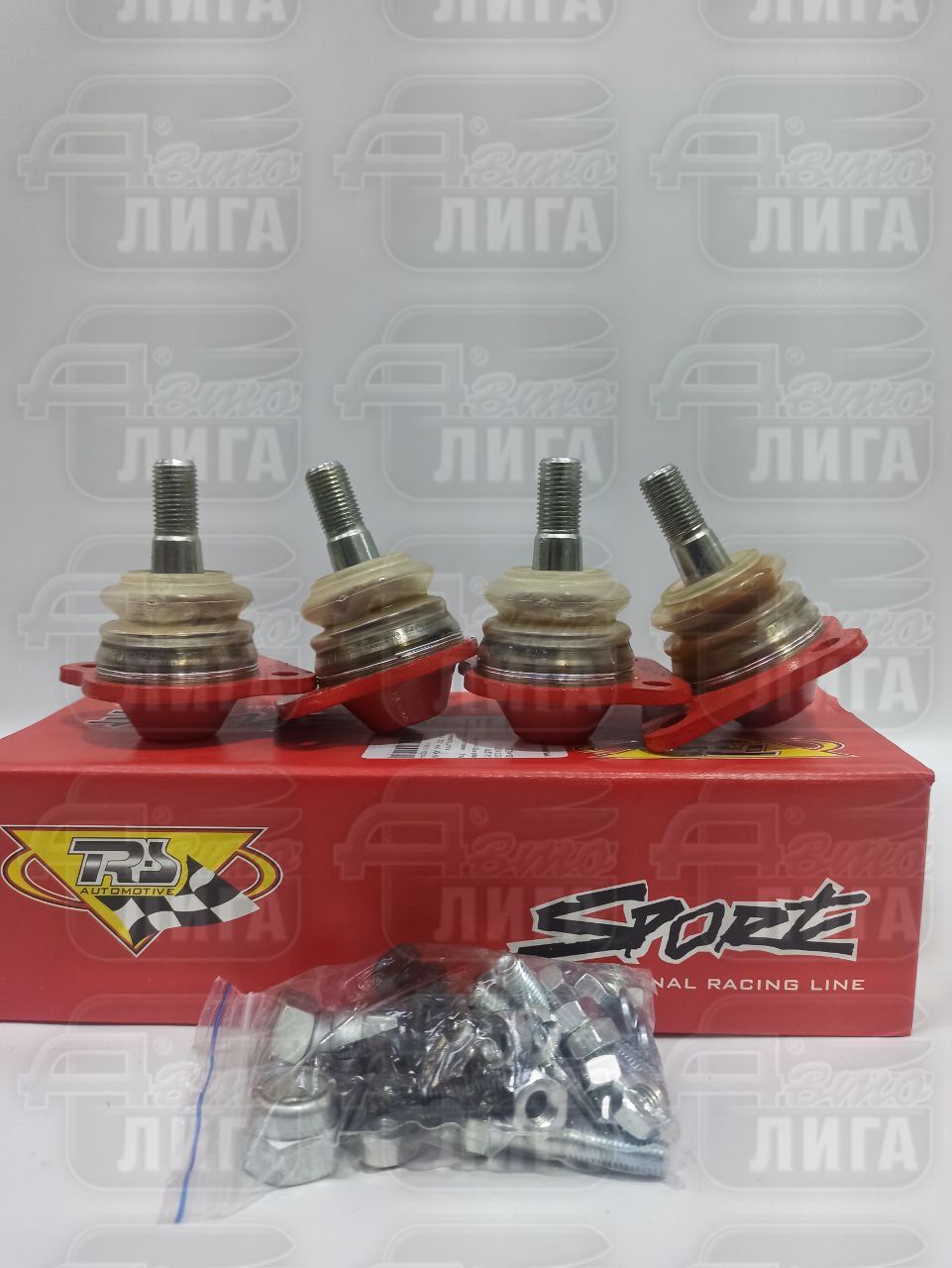 Шаровая опора ВАЗ 2123 (комплект 4 шт.) "Трек-Спорт TRS" г.Миасс. Комплект шаровых опор. Шаровые.