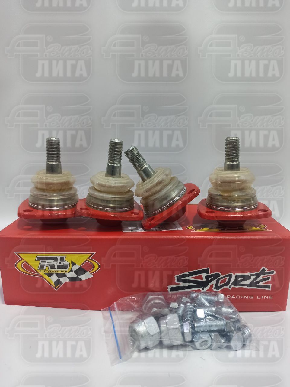 Шаровая опора ВАЗ 2101 (комплект 4 шт.) "Трек Спорт TRS" г.Миасс. Комплект шаровых опор. Шаровые.