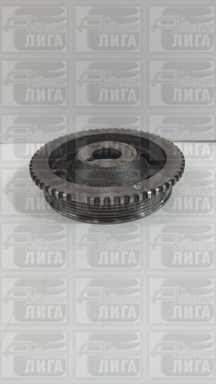 Шкив коленвала ВАЗ чугун "ВолгаАвтоПром". Шкив к/вала. Демпфер.