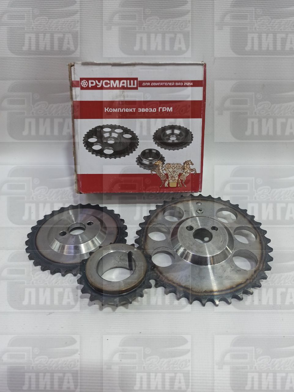 Звездочки ГРМ РУСМАШ ВАЗ-21214 комплект 3шт. №21230-1006020-РМ  