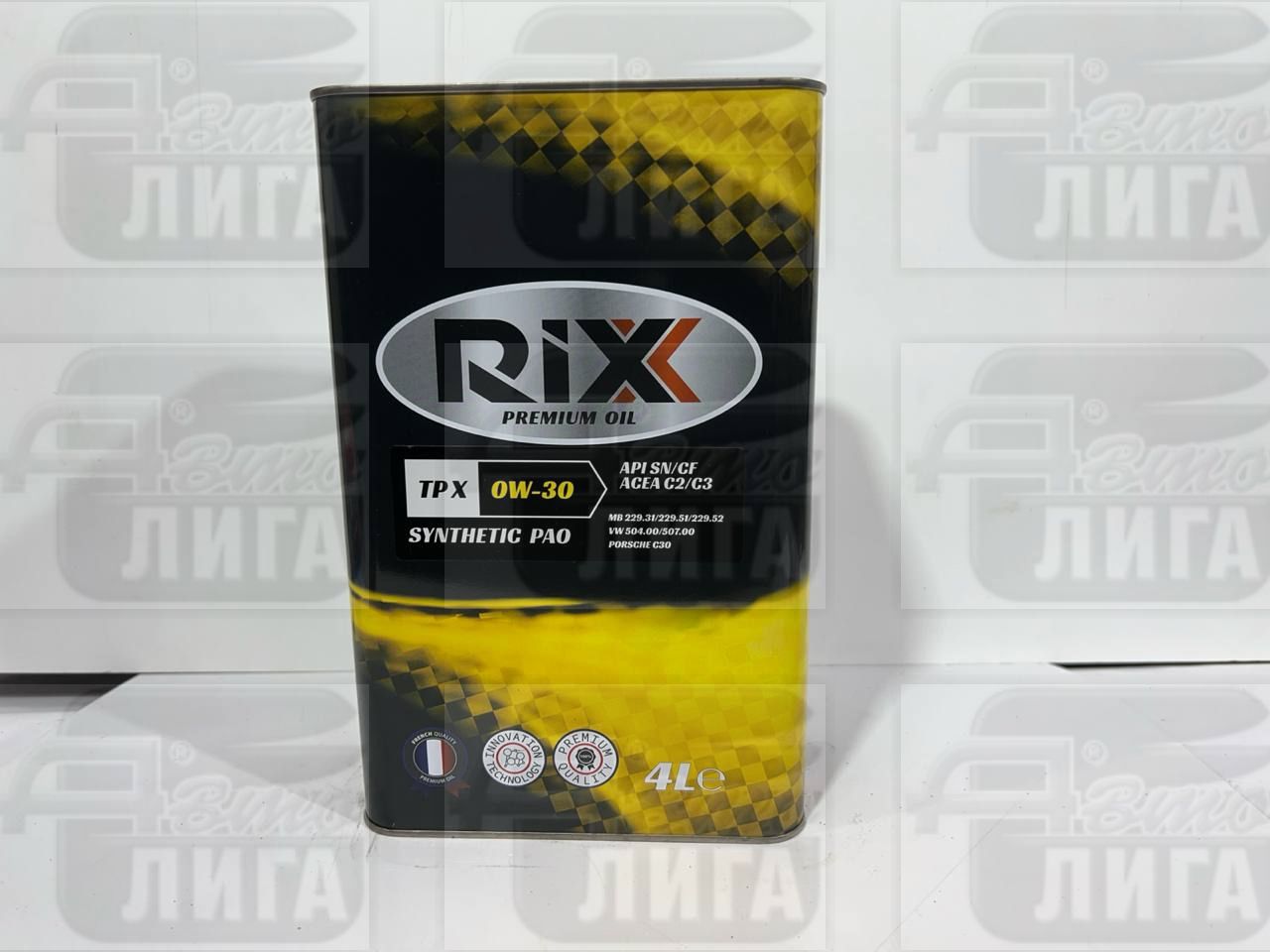 Масло моторное Rixx TP X C2/C3 0W-30 4л