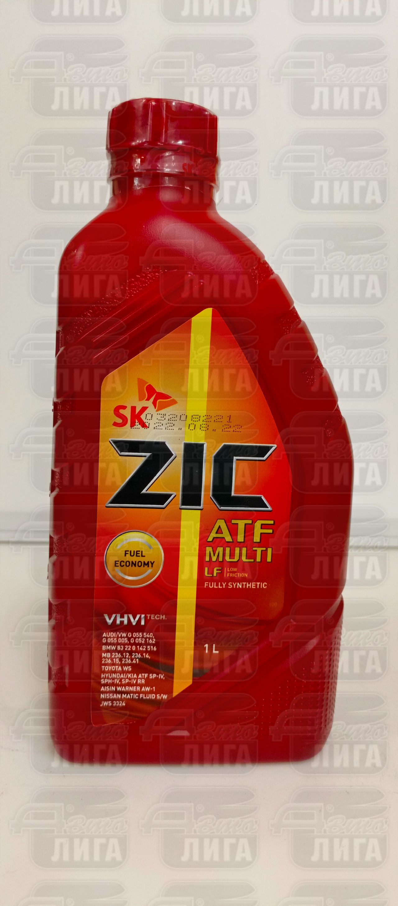 Масло трансмиссионное Zic ATF MULTI LF, 1 л