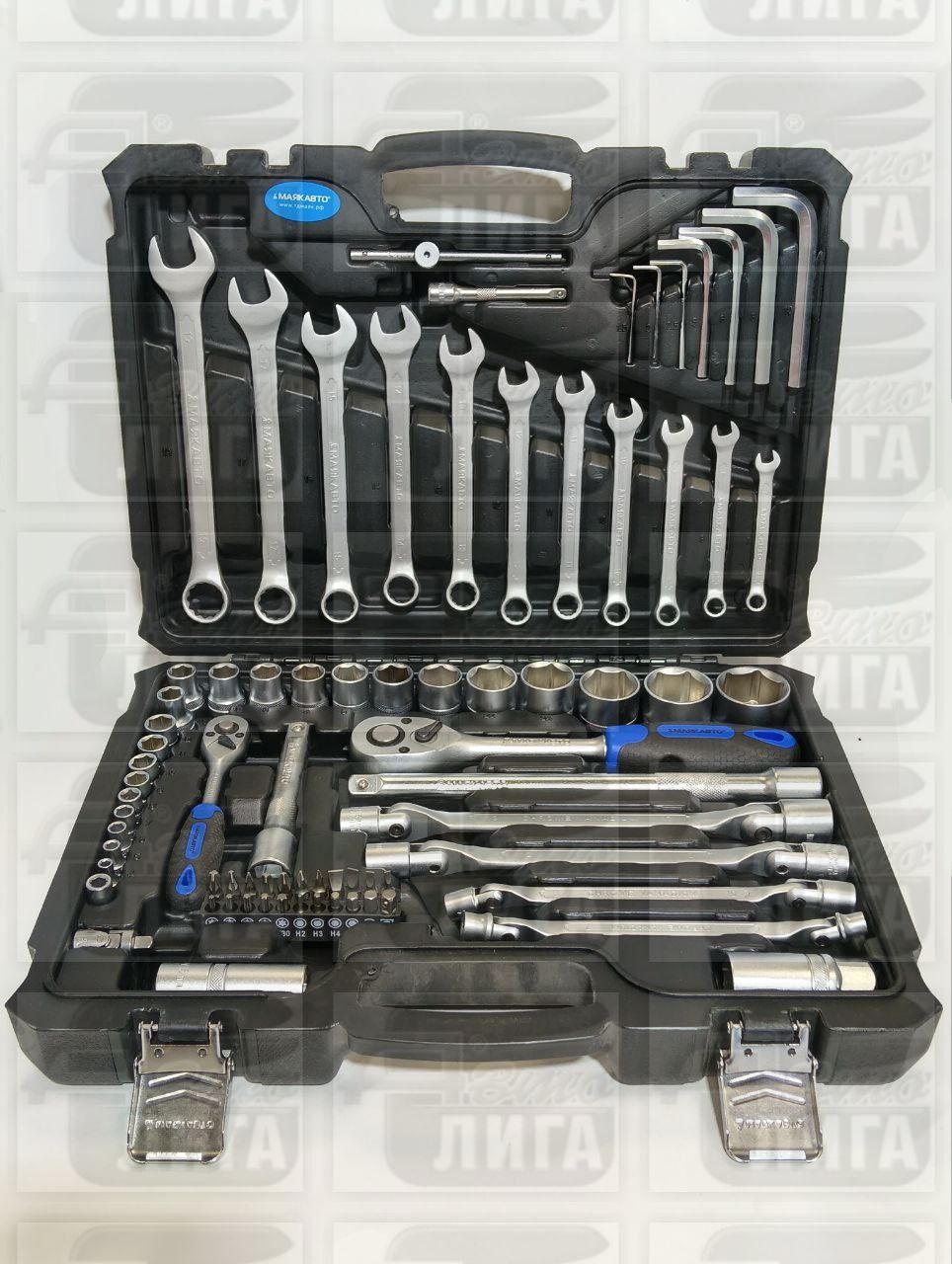 Набор инструментов «МАЯКАВТО» 77 предметов. 47706М
