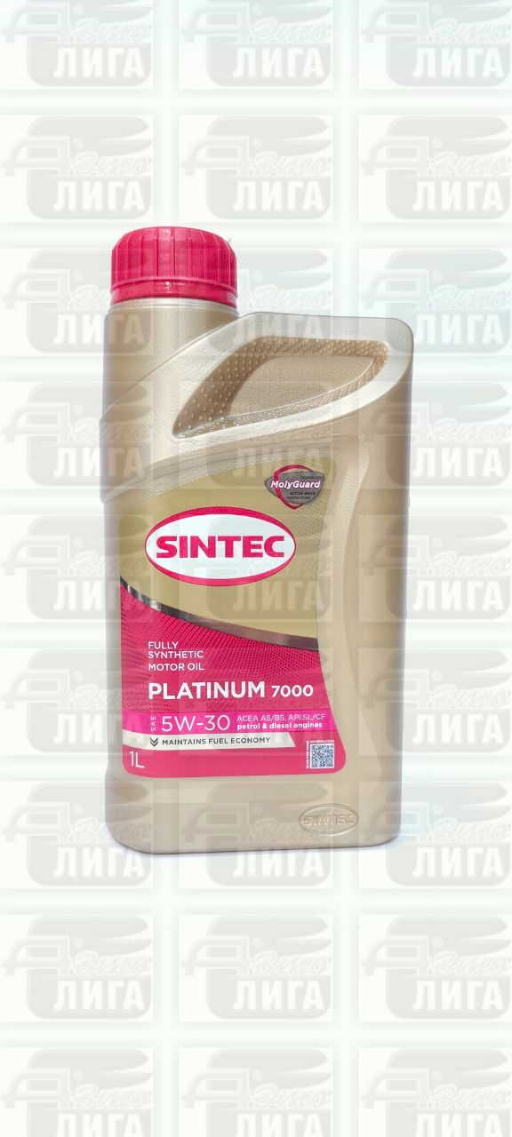 Масло моторное Sintec Platinum 7000 A5/B5 5W-30 1 литр