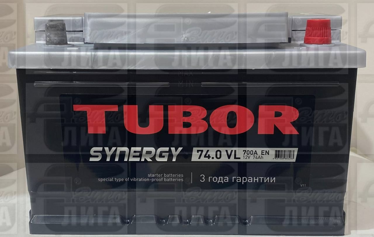 Аккумулятор Tubor Synergy 74 А/ч о.п.