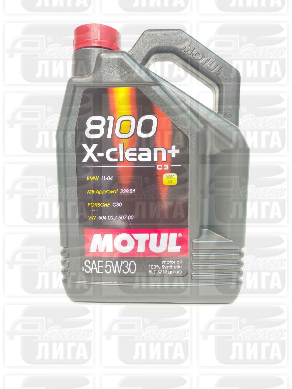 Масло моторное Motul 8100 X-clean+ 5W-30 5л