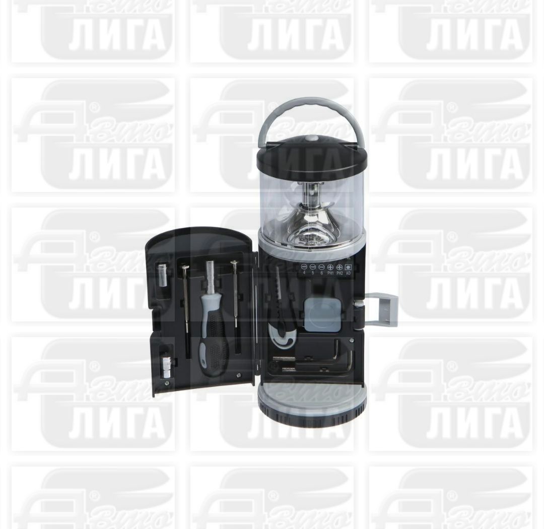 Набор инструментов TUNDRA подарочный пластиковый кейс "Фонарь", 15 предметов 5084192