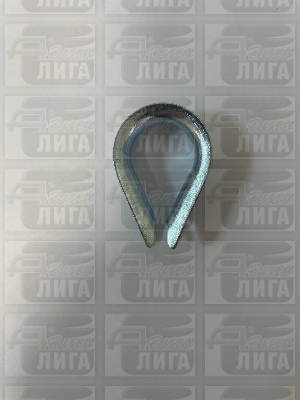 Кoуш для стальных канатов МЕТАЛЛСЕРВИС DIN 6899 оцинкованный, 6 мм