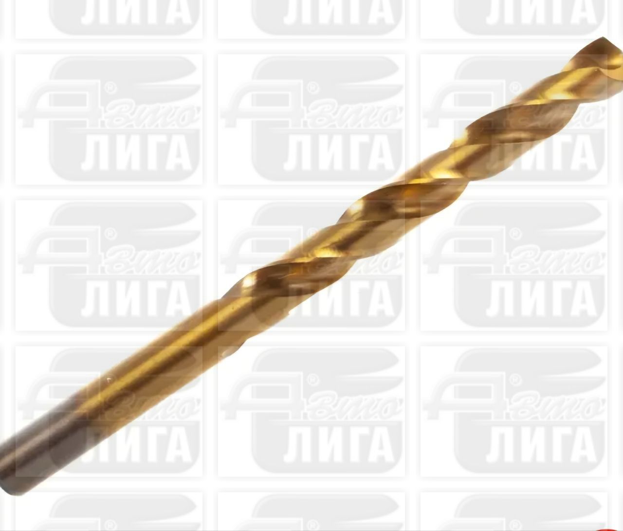 Сверло по металлу 9,5 x 125 мм, заточка 135 градусов, Р6М5/HSS TIN, Ремоколор 35-5-695
