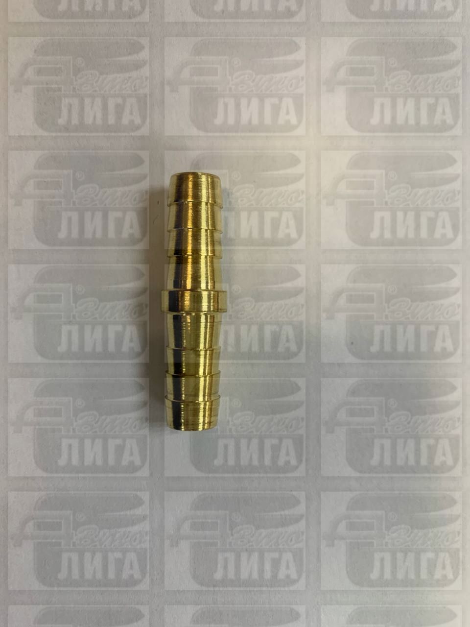 Фитинг 8x8mm "елочка-елочка" латунь EC730948