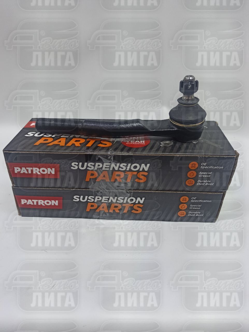 Наконечник рулевой ВАЗ 2108 "PATRON" (комплект 2 шт.). Комплект наконечников.