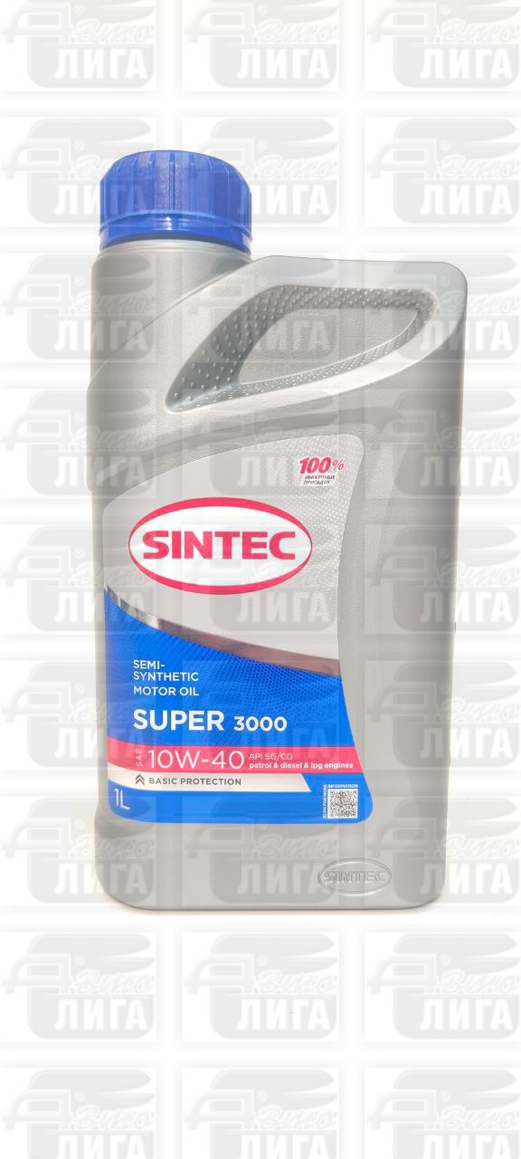 Масло моторное Sintec Super 3000 10W-40 1л.