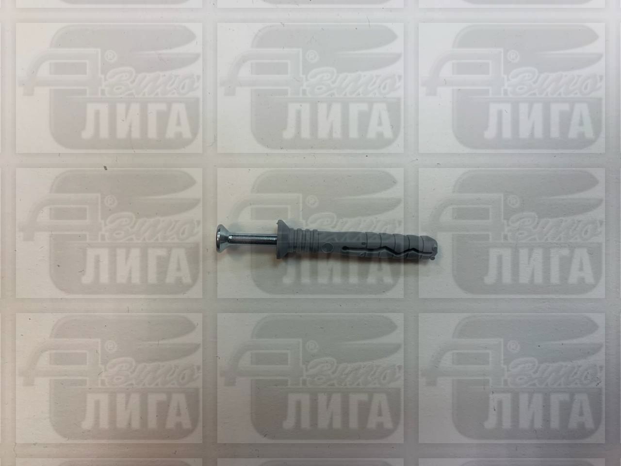 Дюбель-гвоздь 6x40 пластик потай ДГП-6-40