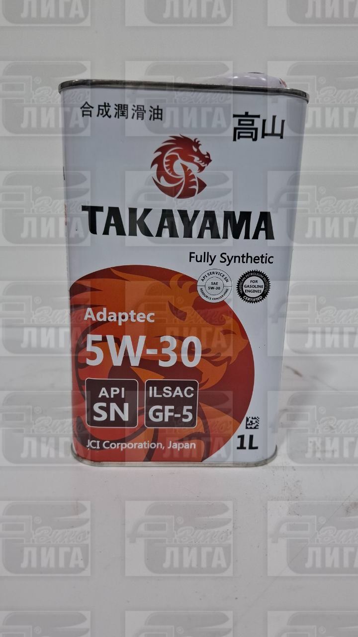 Масло моторное Takayama Adaptec SN/GF-5 5W-30 1л