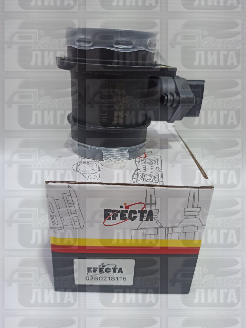 датчик массового расхода воздуха ЕВРО EFECTA ВАЗ 2112