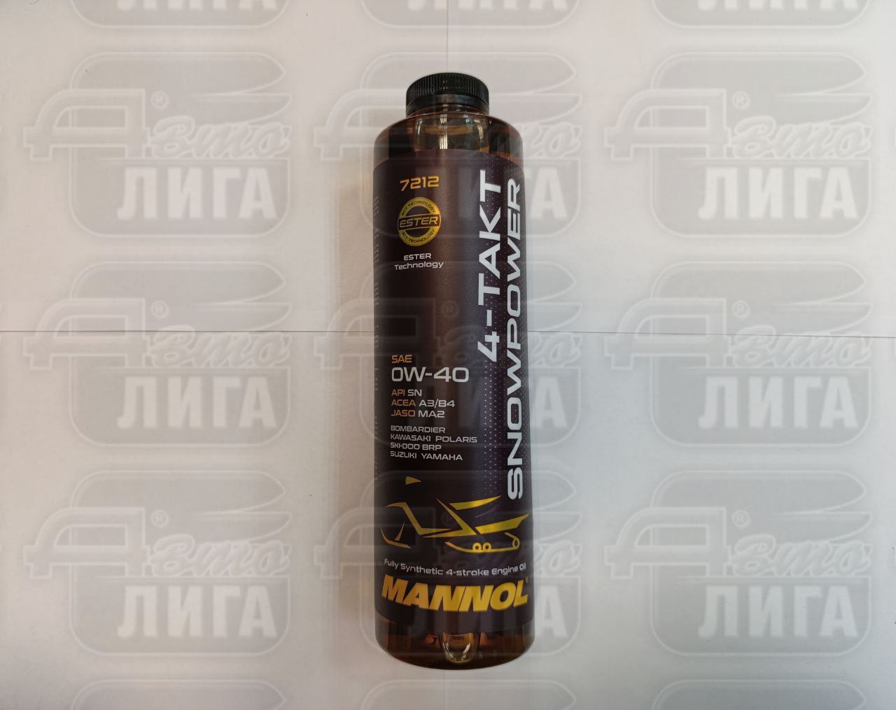 Масло моторное Mannol 4-Takt Snowpower 0W-40 1л.