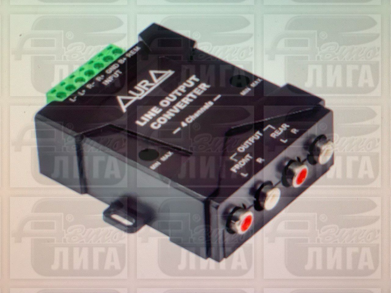 Предусилитель автомобильный AURA RHL-0604