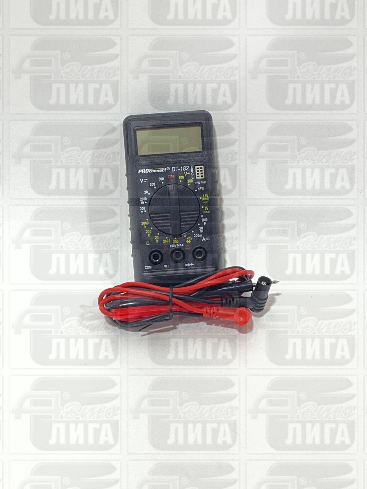 Портативный мультиметр М-182 (DT-182) PROconnect