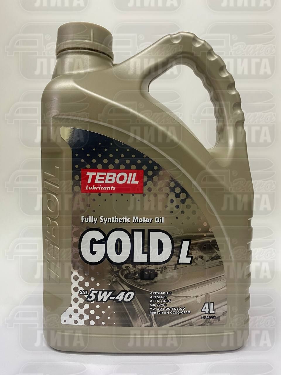 Масло моторное Teboil Gold L 5W-40 4л