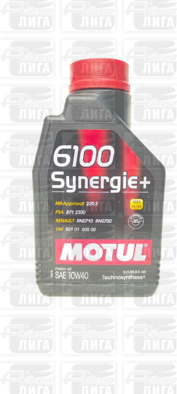 Масло моторное Motul 6100 Synergie+ 10W-40 1л