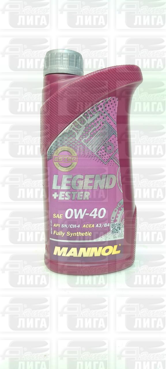 Масло моторное Mannol Legend Ester 0W-40 1л.