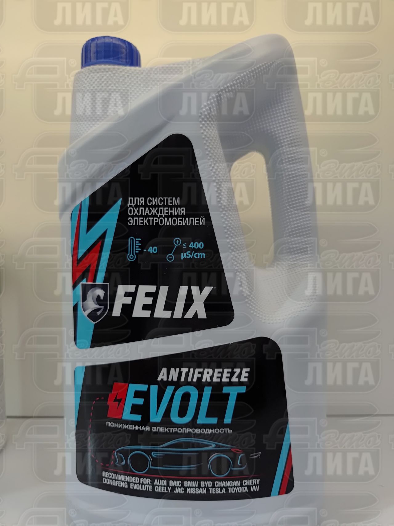 Антифриз FELIX EVOLT, сине-зеленый 5кг