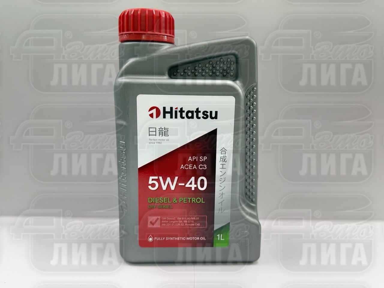 Масло моторное Hitatsu Diesel & Petrol DPF 5W-40 1л