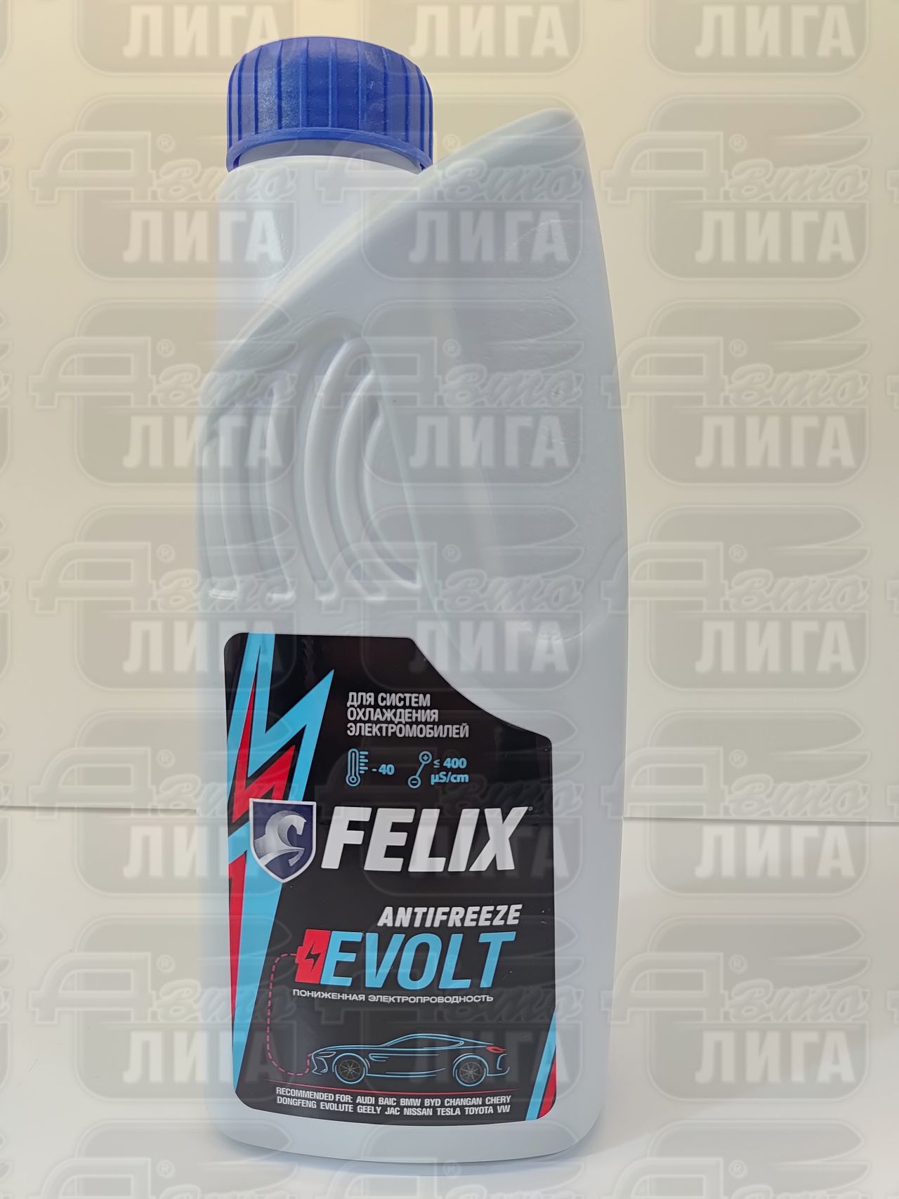 Антифриз FELIX EVOLT, сине-зеленый