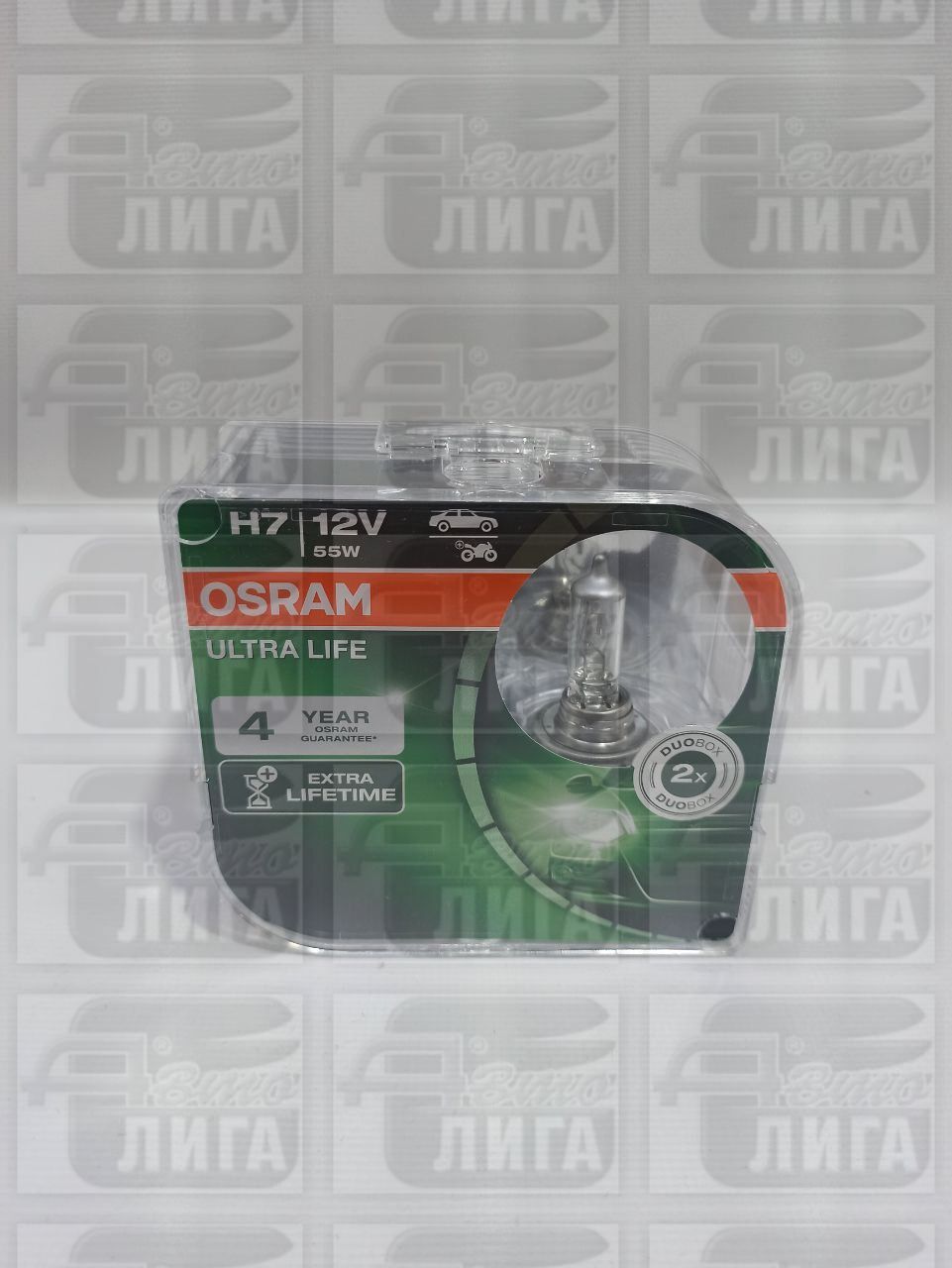 лампы H7 55w ULTRA LIFE OSRAM