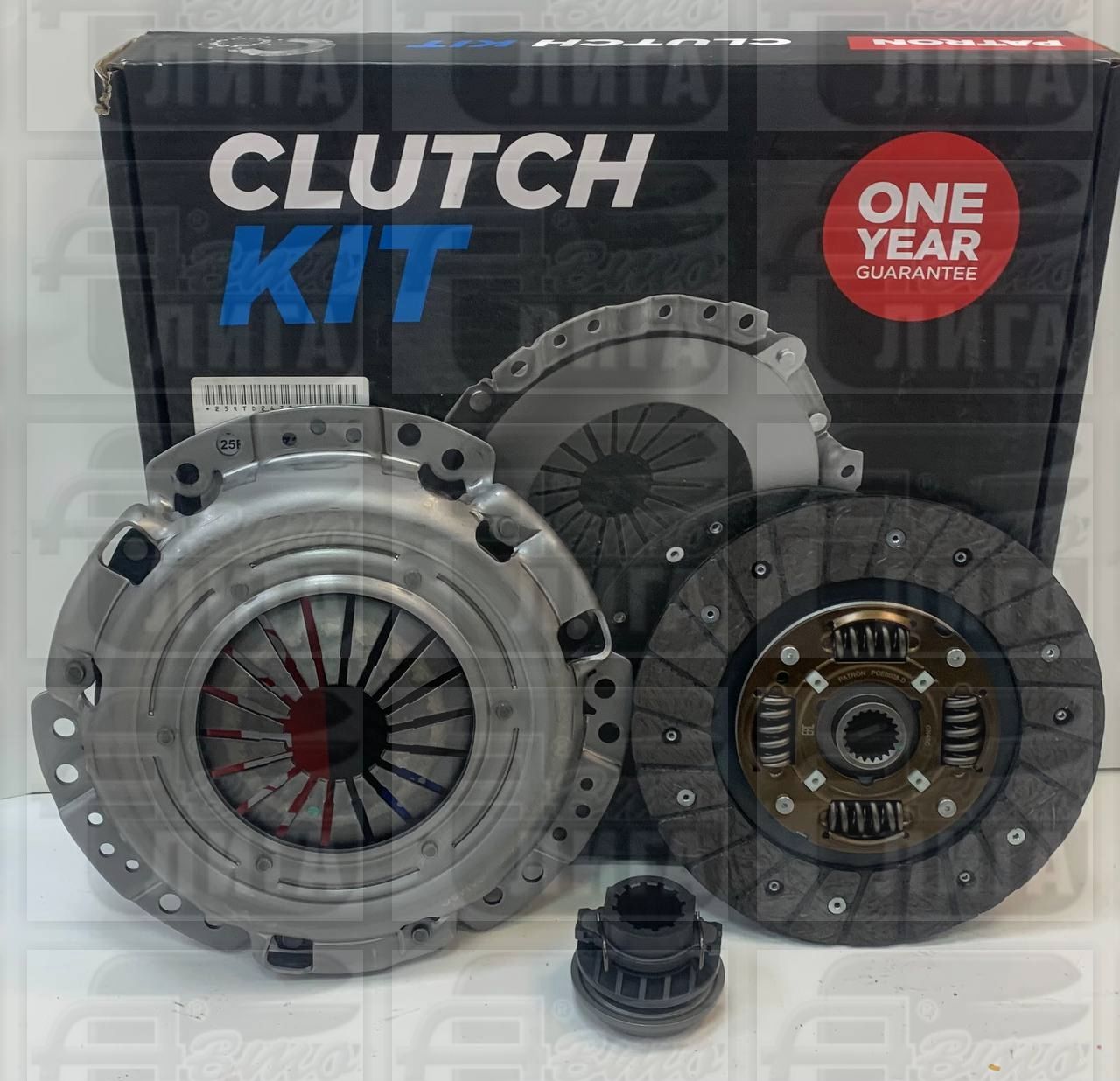 Сцепление ВАЗ 2101-21214 в сборе "Patron". Комплект (диск ведомый, корзина, выжимной подшипник).