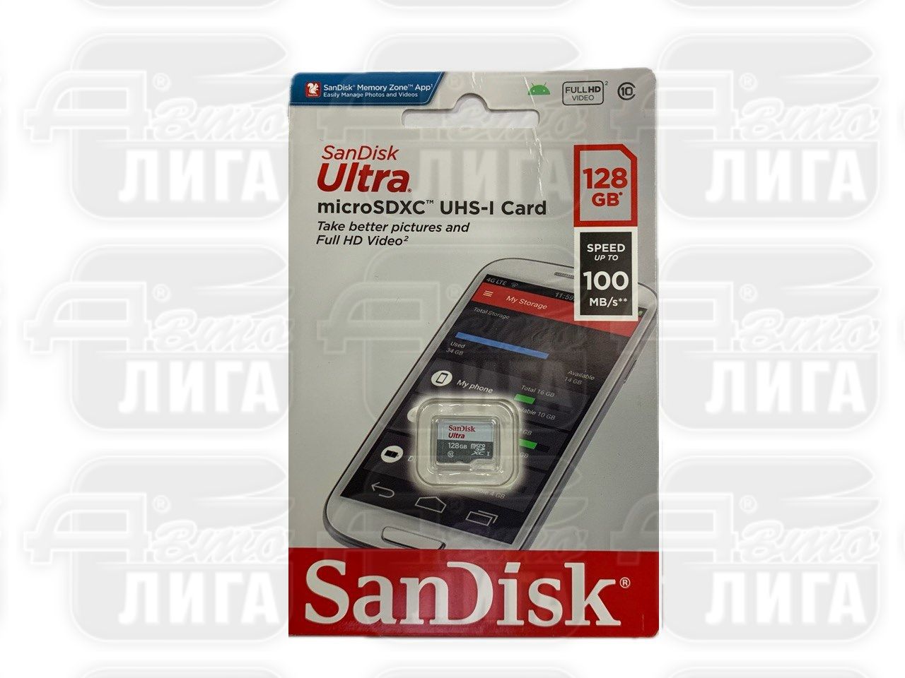 SANDISK sdhc 128 гб