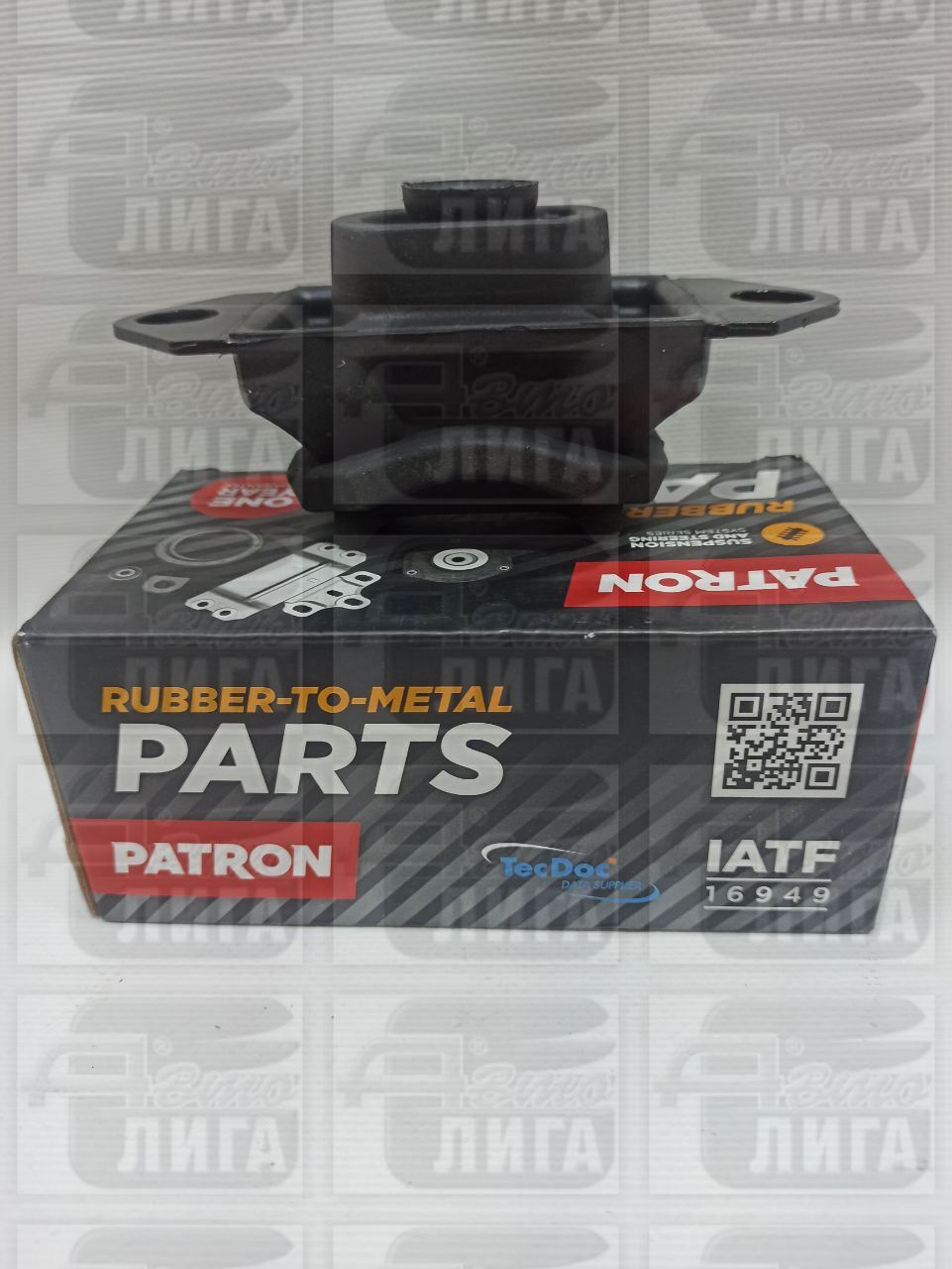 опора двигателя левая Ларгус К4М-7М "Patron"