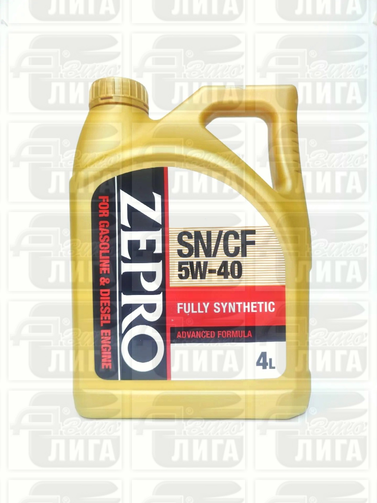 масло Zepro SN/CF-5 5W-40 4л пл.